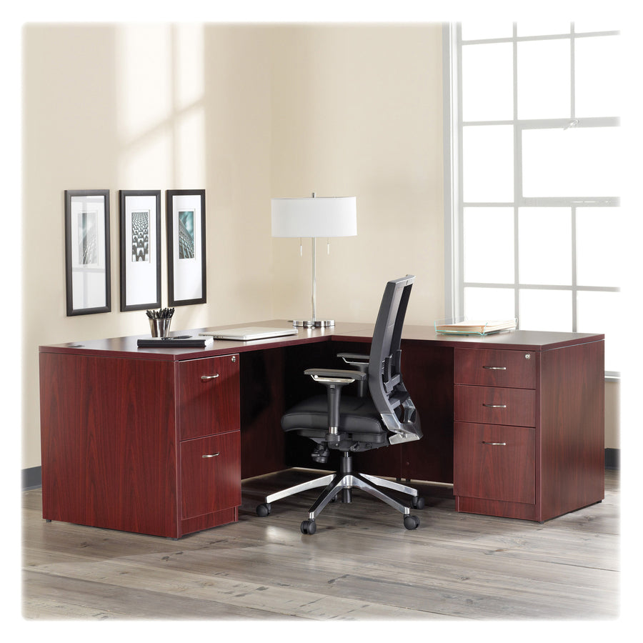Lorell Essentials Right Peninsula Desk Box 1 of 2 - 59550