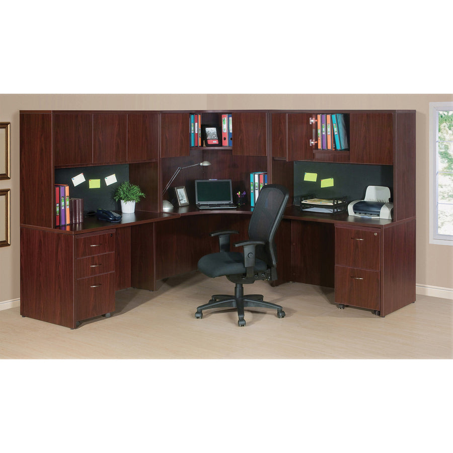 Lorell Essentials Right Peninsula Desk Box 1 of 2 - 59550