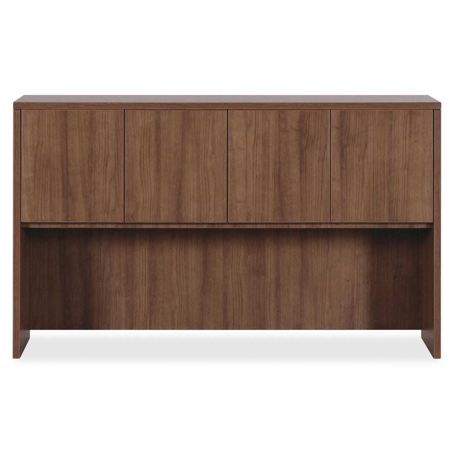 Lorell Essentials Series Stack-on Hutch with Doors - 69978