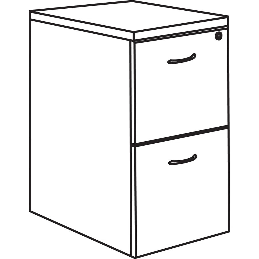 Lorell Essentials Series File/File Mobile File Cabinet - 69984