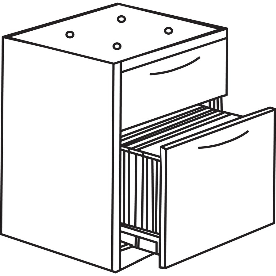 Lorell Essentials Series Box/File Hanging File Cabinet - 69987