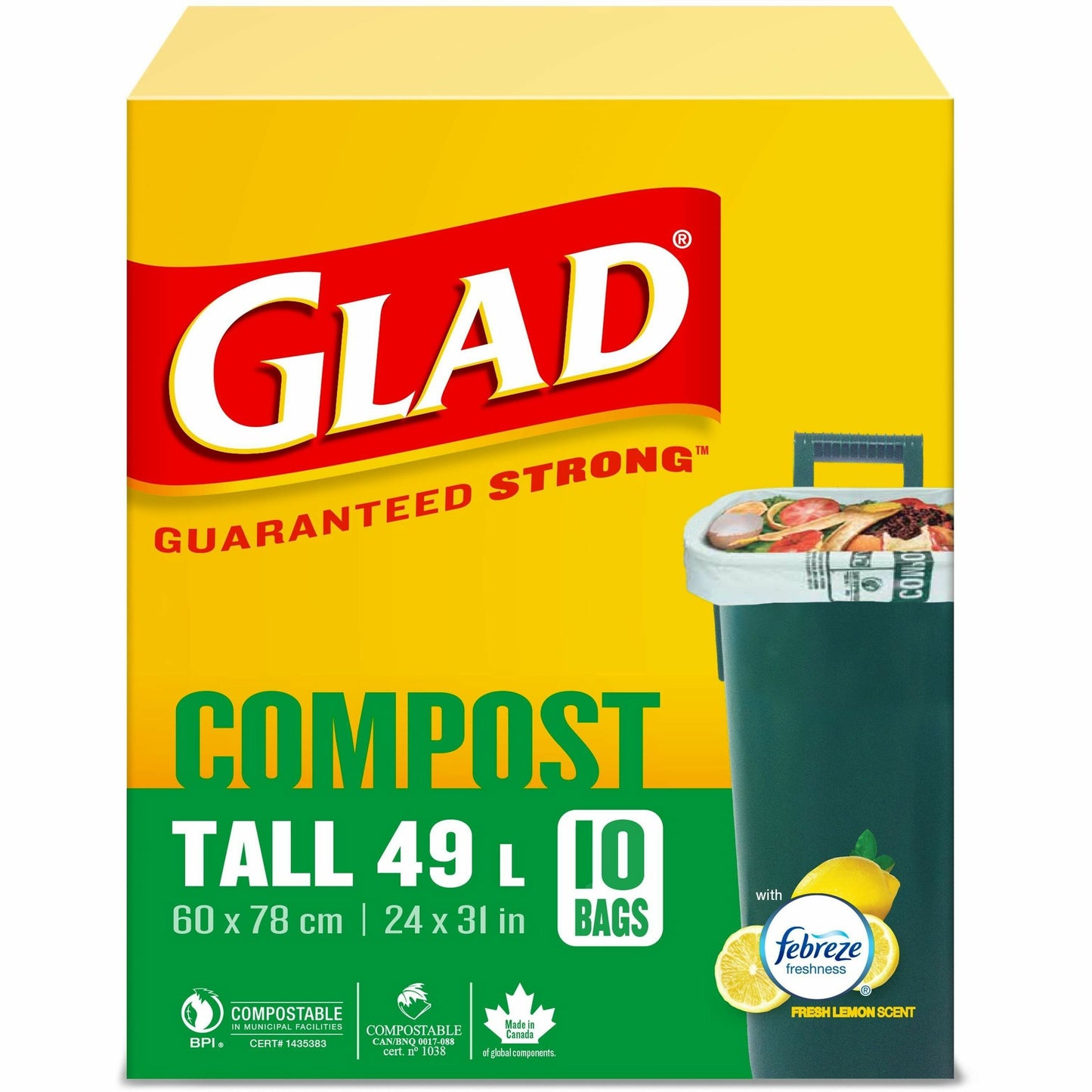 Glad 41375 Trash Bag