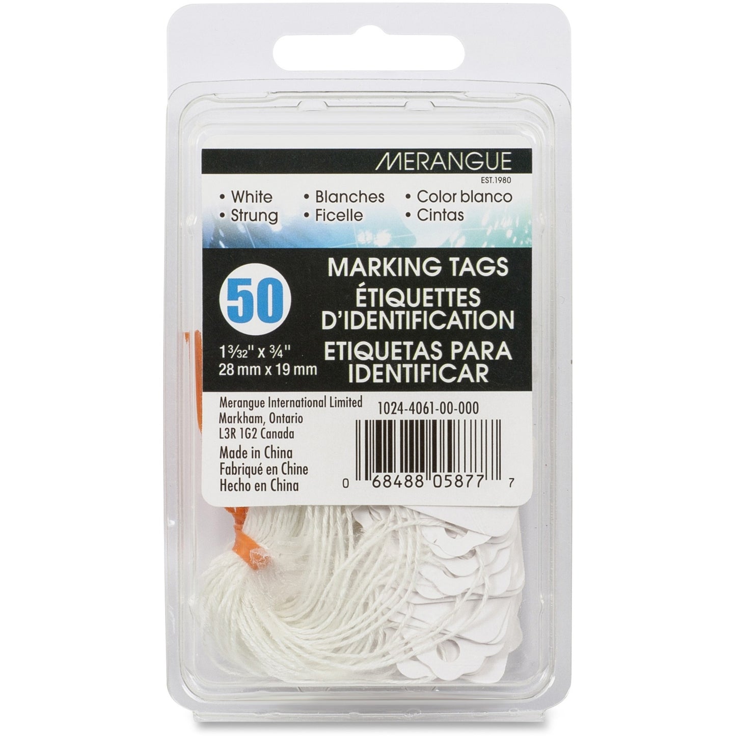 Merangue 10244061 Marking Tag