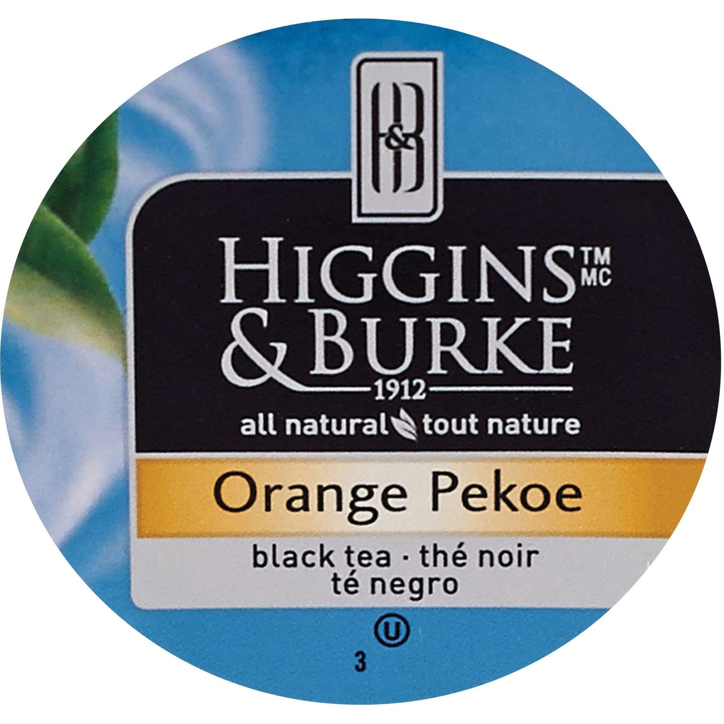 Higgins & Burke Naturals Natural Orange Pekoe Black Tea Black Tea K-Cup