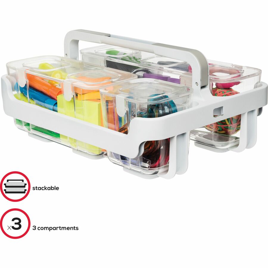 Deflecto Stackable Caddy Organizer - 29003