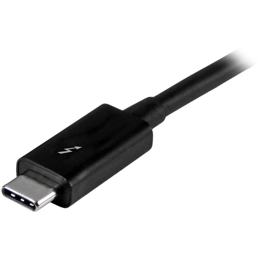 StarTech.com 1m (3.3ft) Thunderbolt 3 Cable, 20Gbps, 100W PD, 4K Video, Thunderbolt-Certified, Compatible w/ TB4/USB 3.2/DisplayPort - TBLT3MM1M