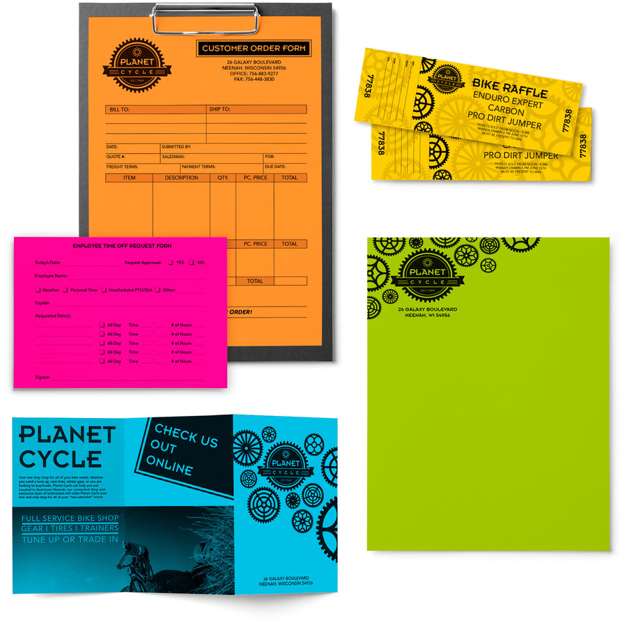 Astrobrights Color Paper - "Bright" 5-Color Assortment - 99608