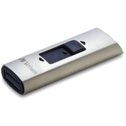 Verbatim 256GB Store 'n' Go Vx400 USB 3.0 Flash Drive - Silver - 47691