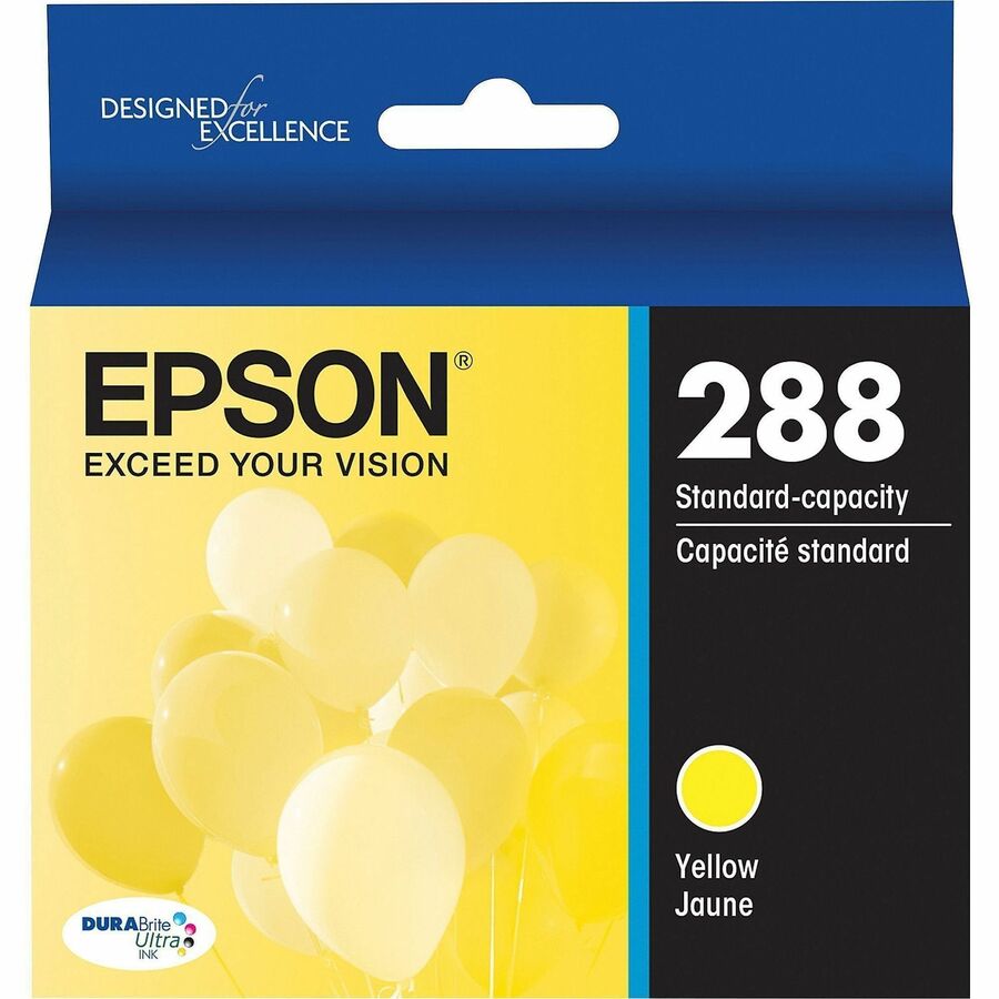 Epson DURABrite Ultra T288 Original Standard Yield Inkjet Ink Cartridge - Yellow - 1 Each - T288420-S