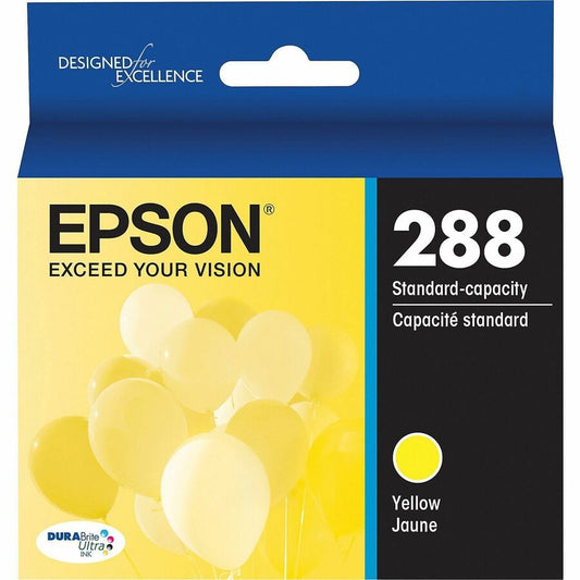 Epson DURABrite Ultra T288 Original Standard Yield Inkjet Ink Cartridge - Yellow - 1 Each - T288420-S