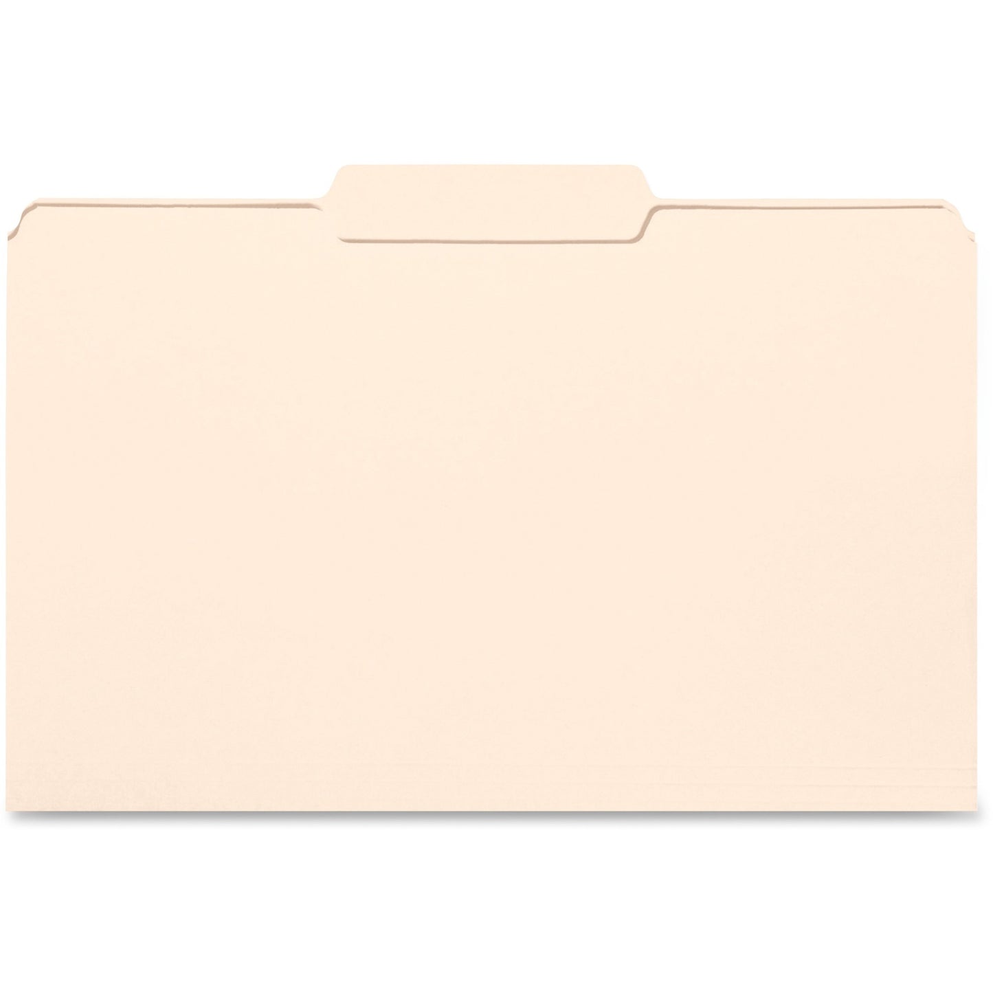 Business Source 1/3 Tab Cut Legal Recycled Top Tab File Folder