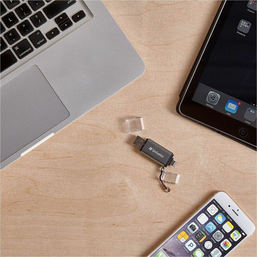 Verbatim 16GB Store 'n' Go Dual Flash Drive - 49304