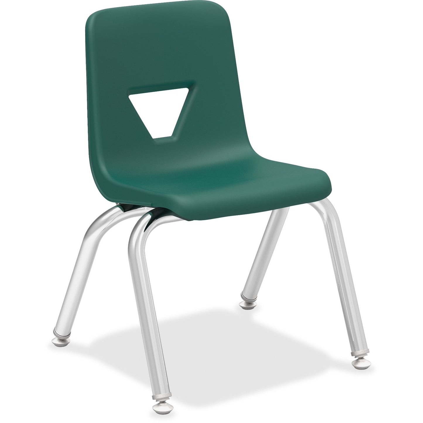 Lorell 12" Seat-height Stacking Student Chair