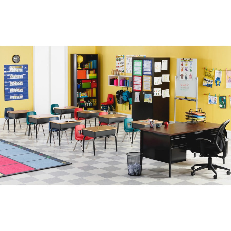 Lorell 18" Seat-height Student Stack Chairs - 99892