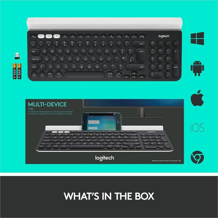 Logitech K780 Multi-Device Wireless Keyboard - 920-008149
