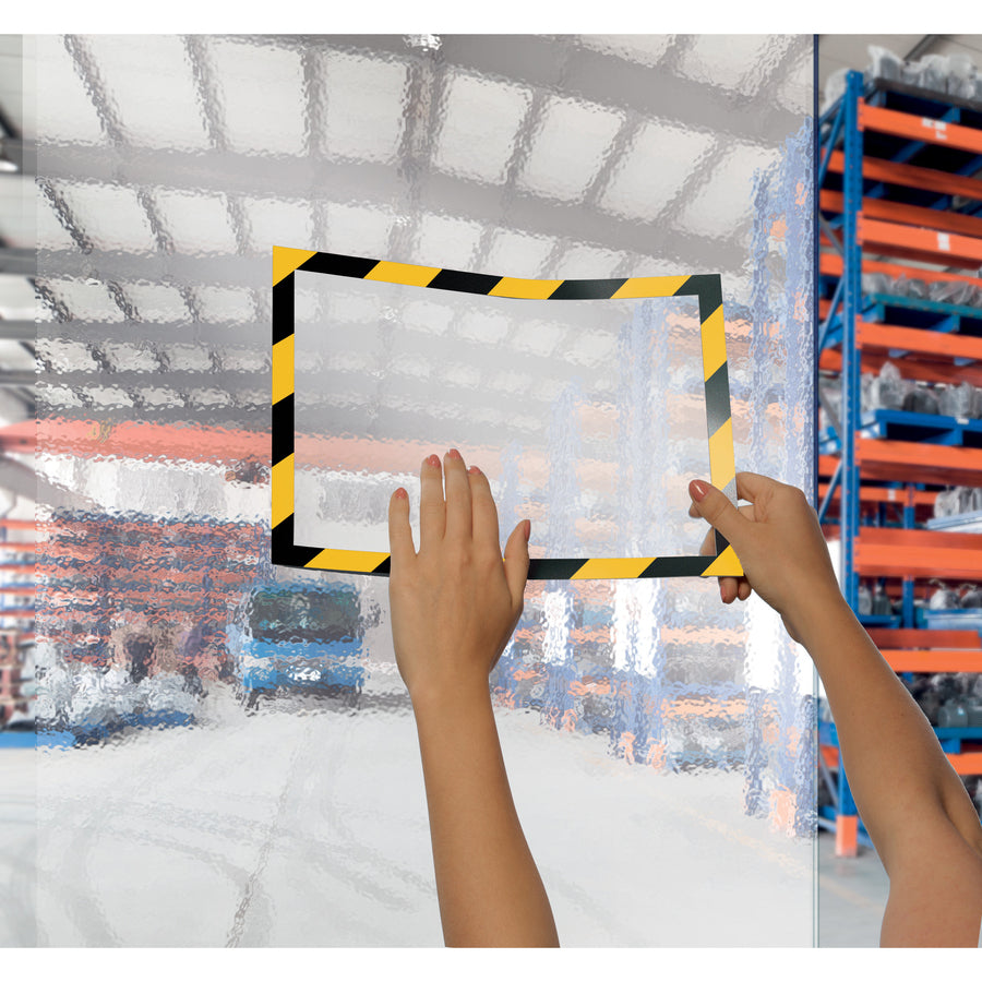 DURABLE Twin-color Border Self Adhesive Security Frame - 4770130