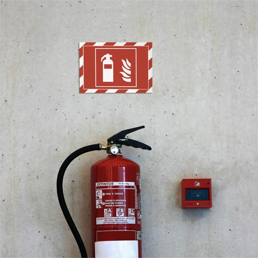 DURABLE Twin-color Border Self-adhesive Security Frame - 4770132