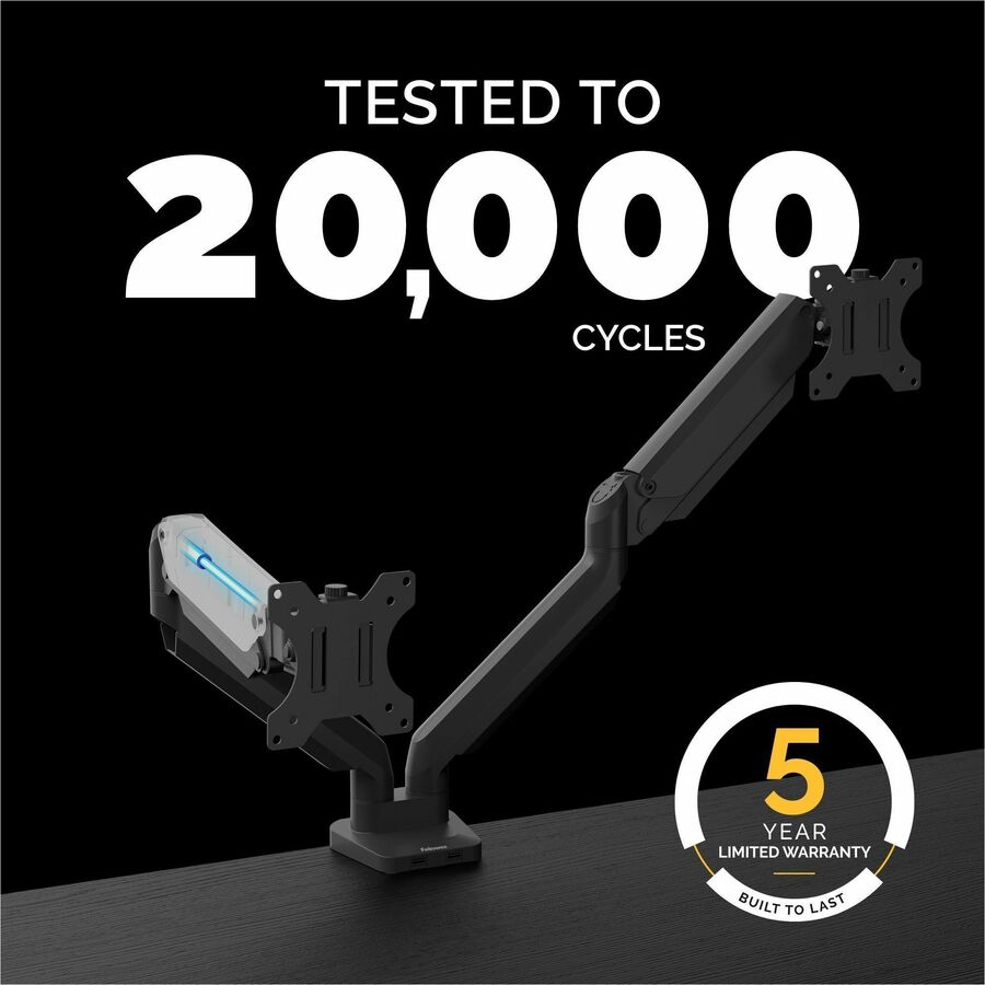 Fellowes Platinum Series Dual Monitor Arm - 8042501