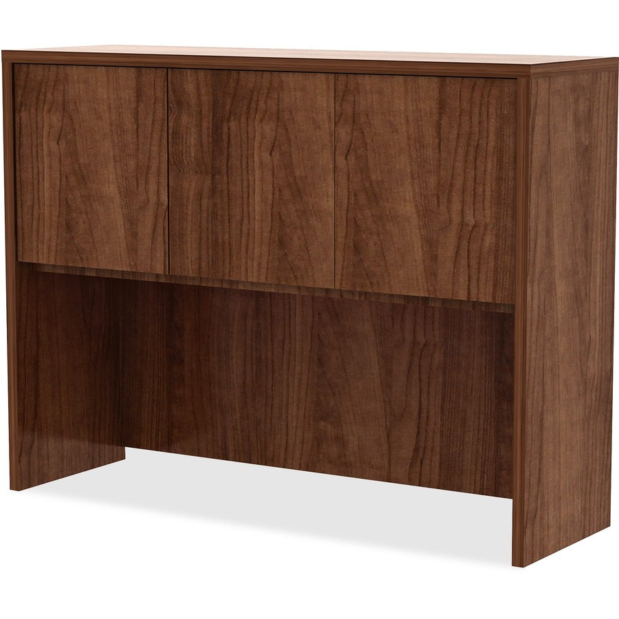 Lorell Essentials Series Stack-on Hutch with Doors - 34397