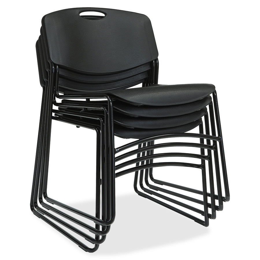 Lorell Heavy-duty Standard-height Stack Chairs - 62528