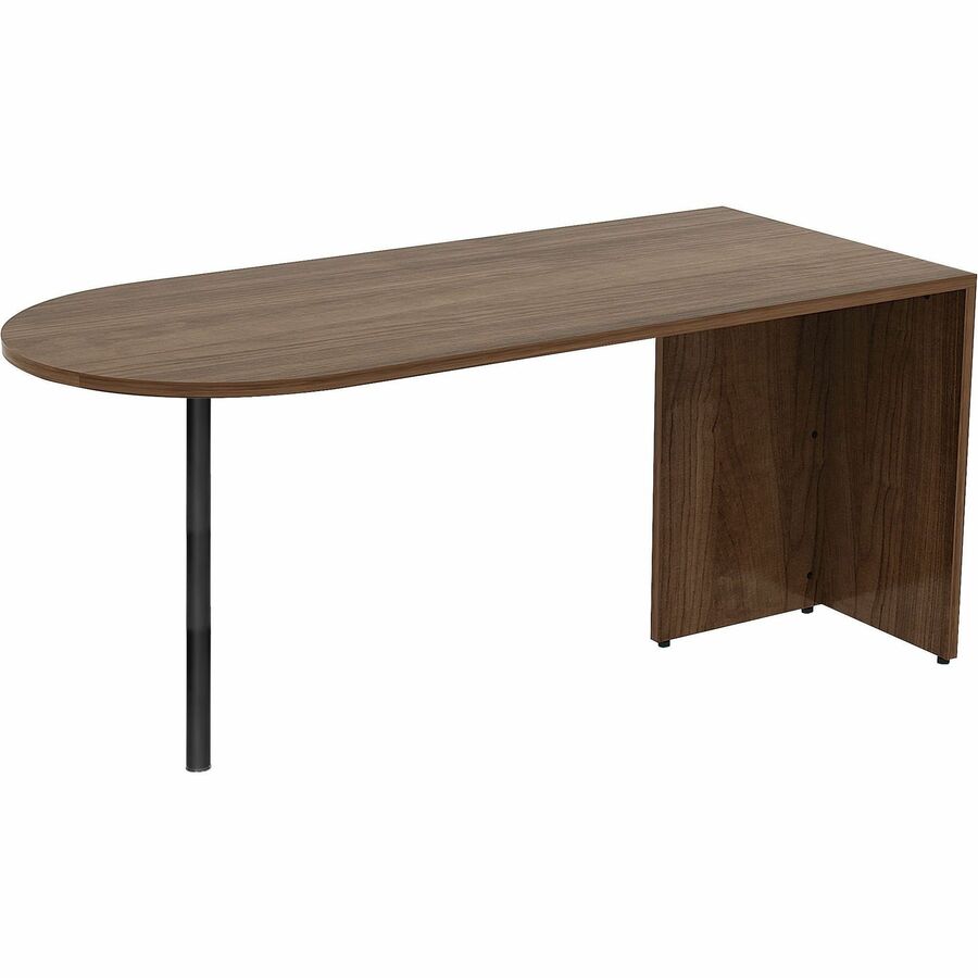 Lorell Essentials Series Peninsula Desk Box 1 of 2 - 69959
