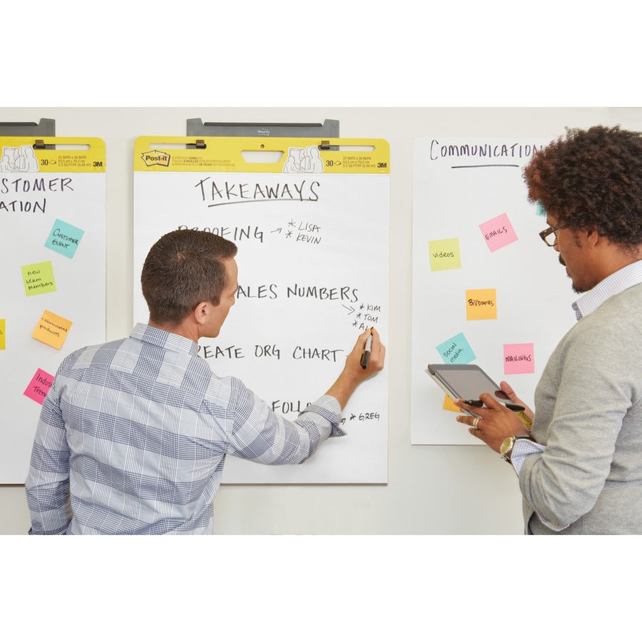 Post-it® Plain Sheet Easel Pad - 559 VAD 4PK