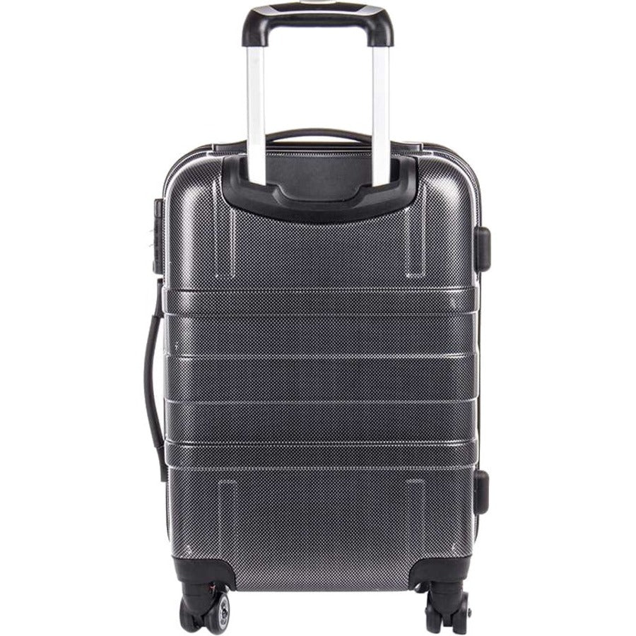 bugatti Travel/Luggage Case (Roller) Travel Essential - Black - HLG1601-Black