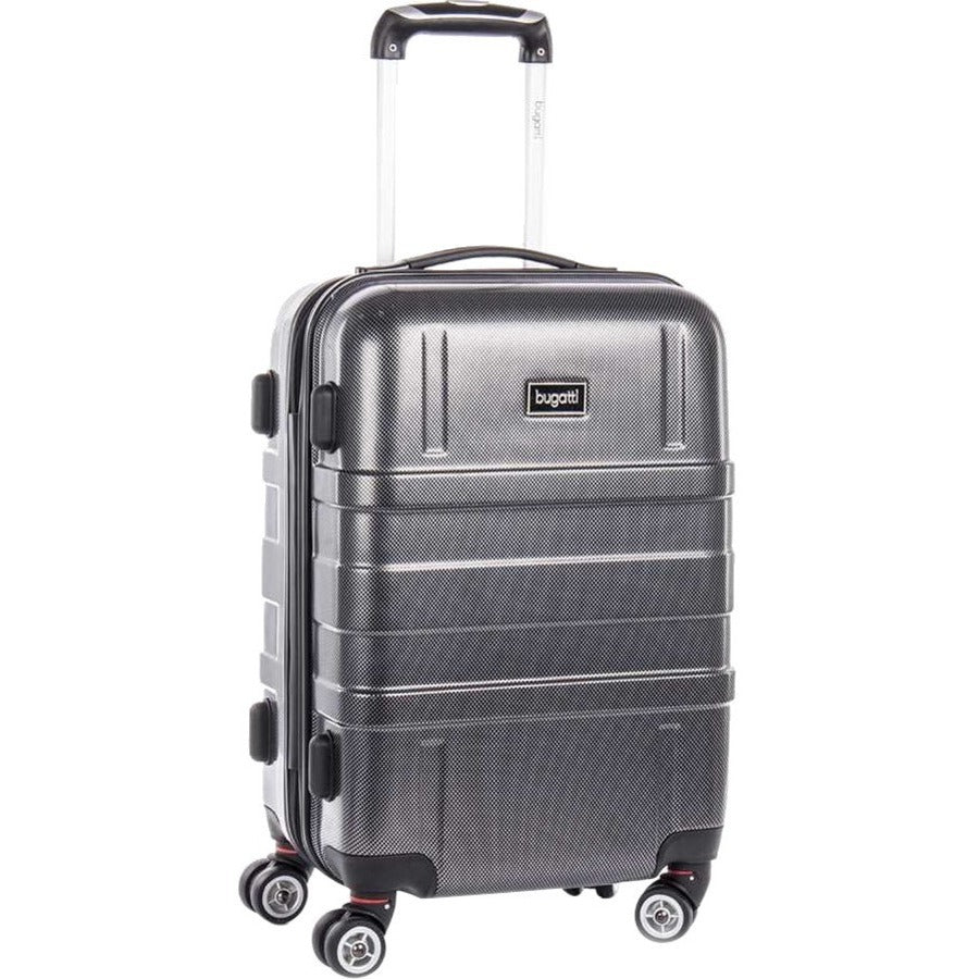 bugatti Travel/Luggage Case (Roller) Travel Essential - Black - HLG1601-Black