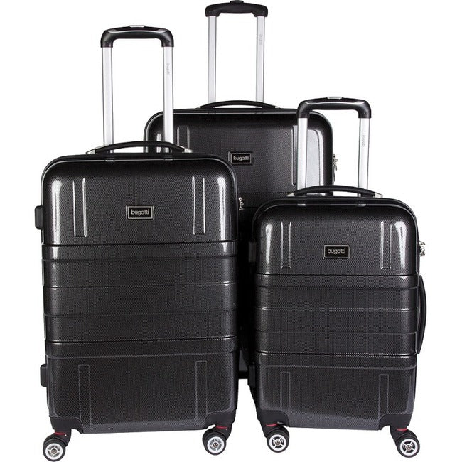bugatti Travel/Luggage Case (Roller) Travel Essential, Luggage - Black
