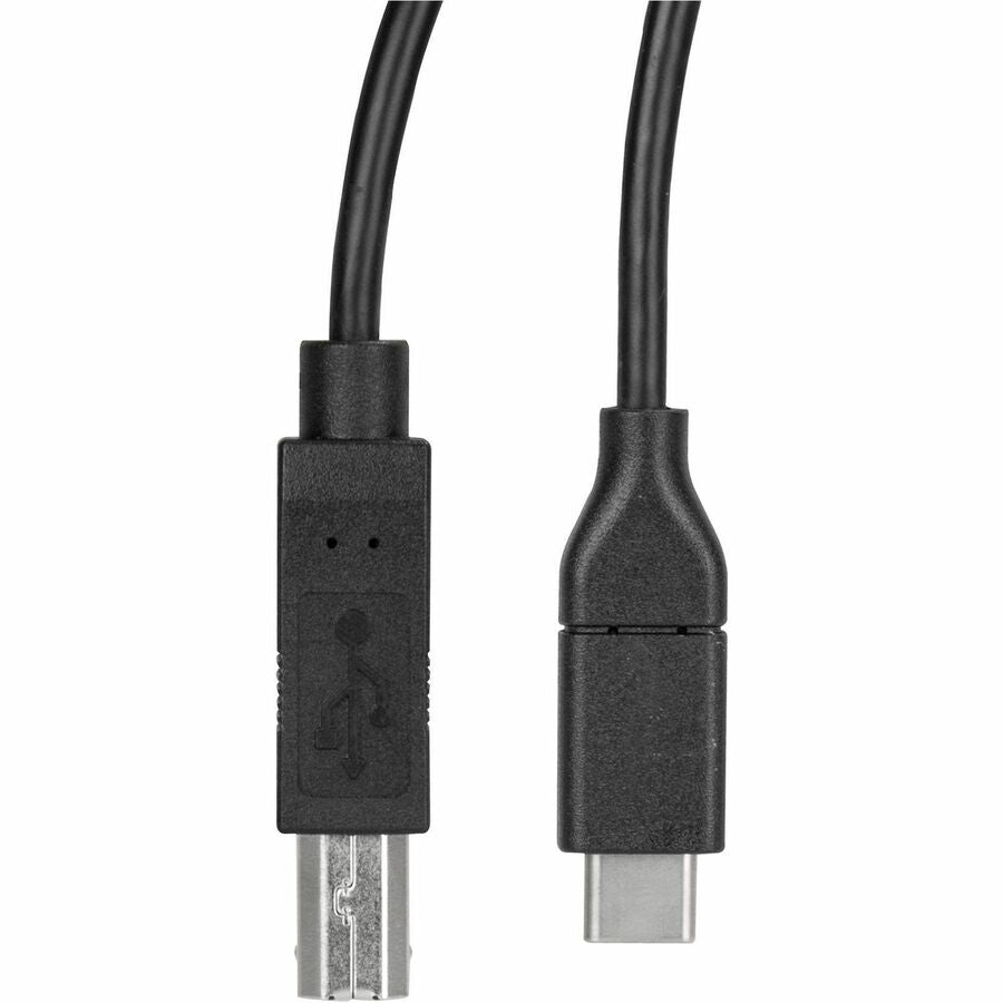 StarTech.com 0.5m USB C to USB B Printer Cable - M/M - USB 2.0 - USB C to USB B Cable - USB C Printer Cable - USB Type C to Type B Cable - USB2CB50CM