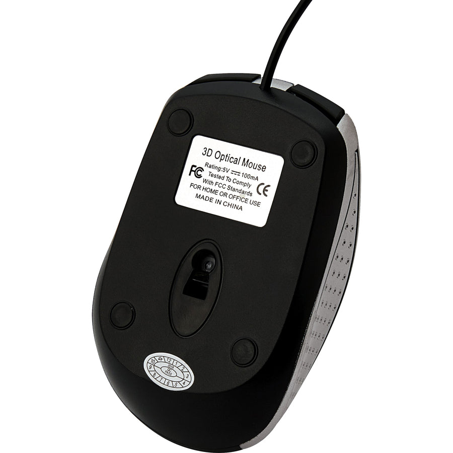Verbatim Corded Optical Mouse - 99741