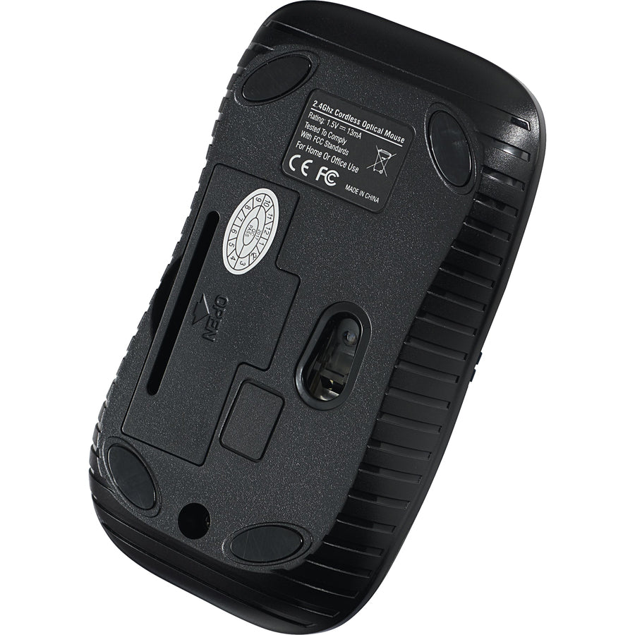 Verbatim Wireless Notebook Optical Mouse, Commuter Series - Matte Purple - 99781
