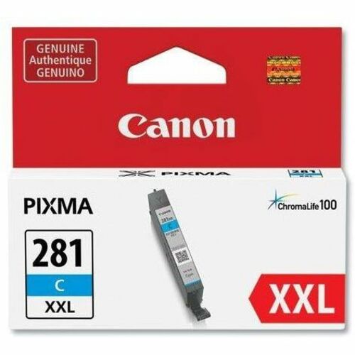 Canon CLI-281 XXL Original Inkjet Ink Cartridge - Cyan - 1 Each