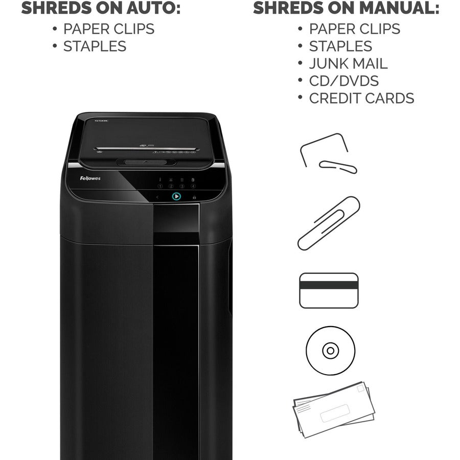 Fellowes AutoMax™ 550C Auto Feed Shredder - 4963001