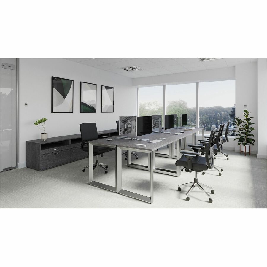 Lorell Relevance Series Desk-height Side Leg Frame - 16204