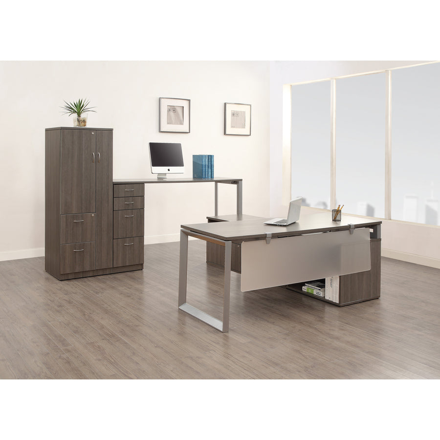 Lorell Relevance Series Desk-height Side Leg Frame - 16204