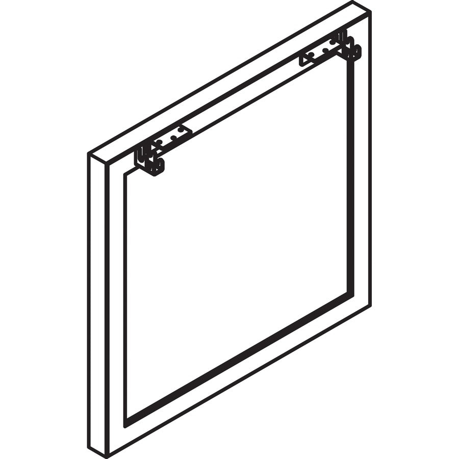 Lorell Relevance Series Desk-height Side Leg Frame - 16205