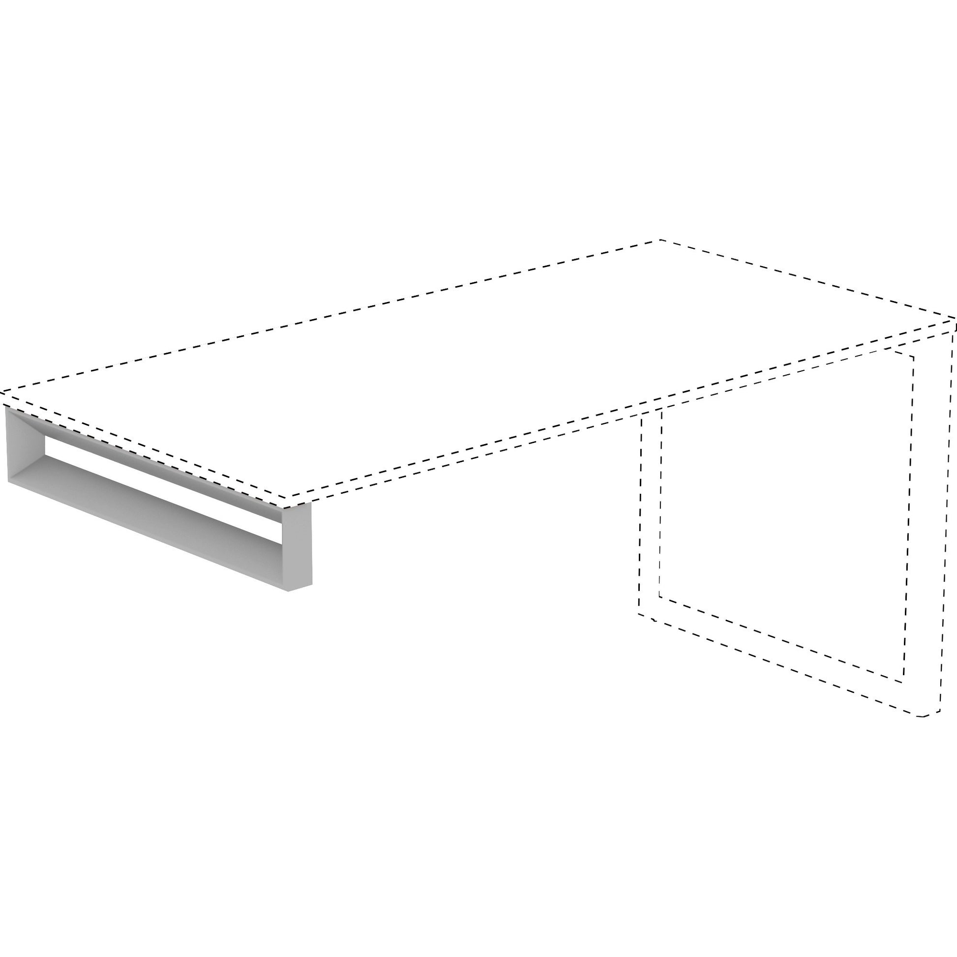 Lorell Relevance Series Short Side Leg Frame