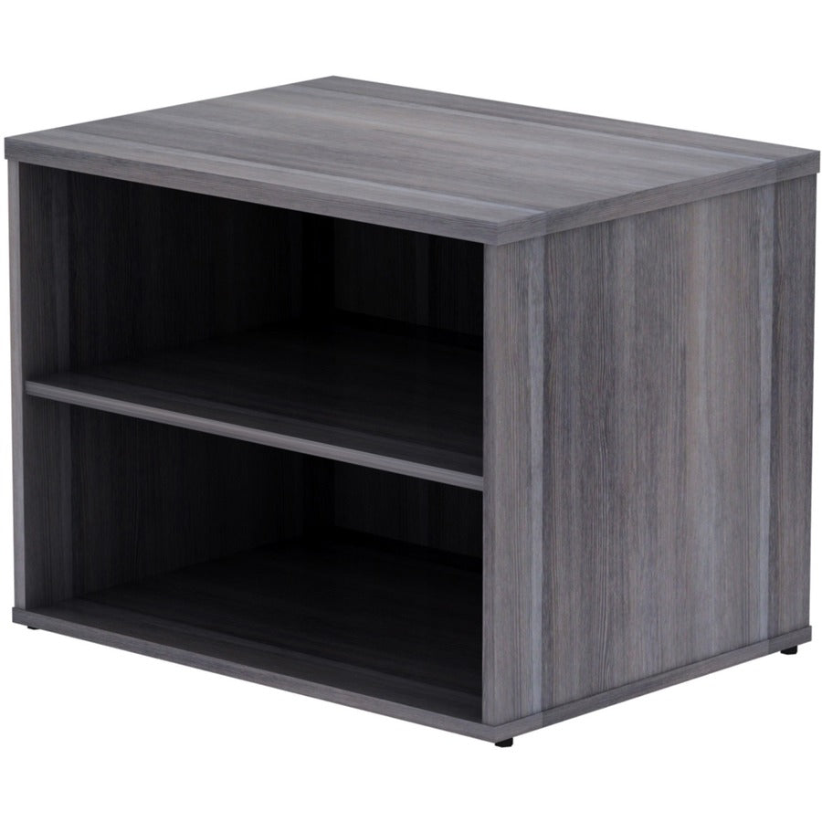 Lorell Relevance Series Storage Cabinet Credenza w/No Doors - 16215