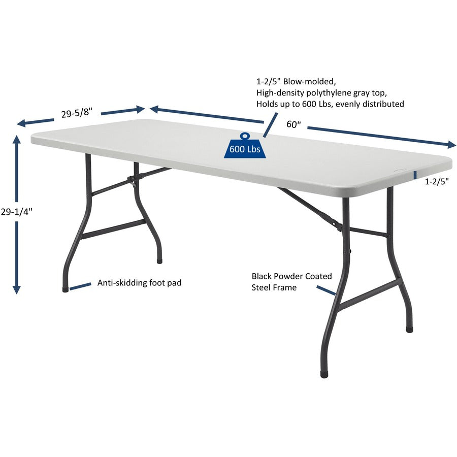 Lorell Ultra-Lite Banquet Table - 66656