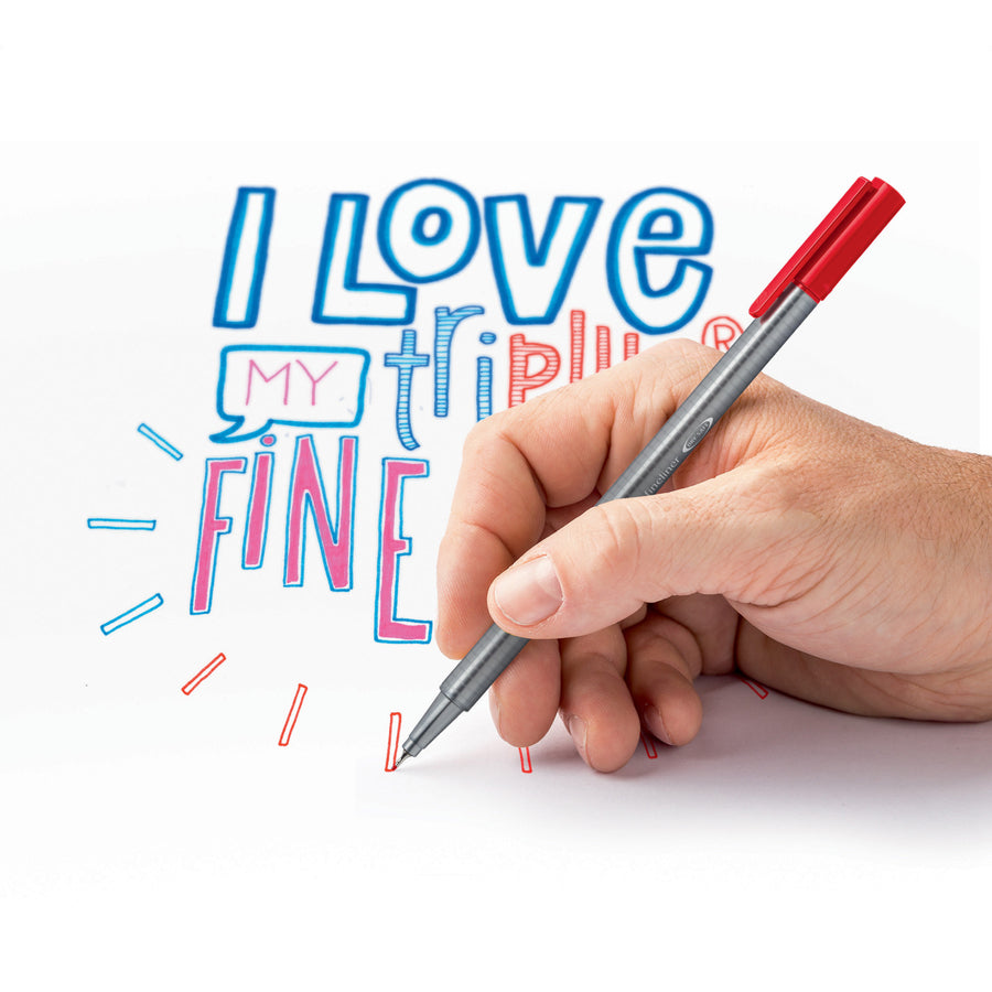 Staedtler Triplus Fineliner Marker Pen - 334SB20US