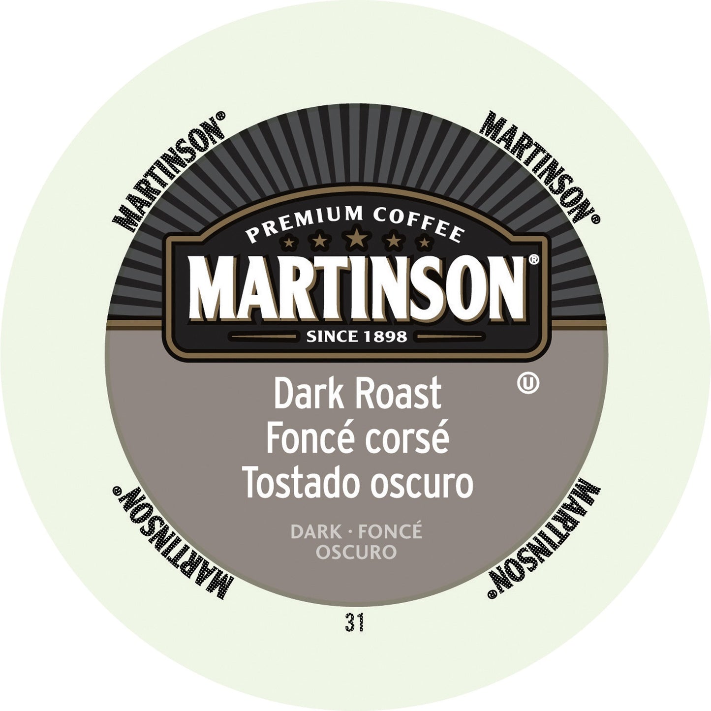 Martinson K-Cup Dark Roast Coffee Pods