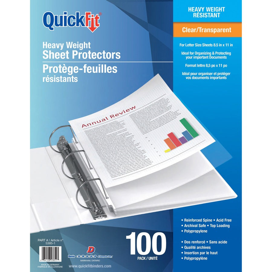 Davis Group 53851 Sheet Protector - 53851