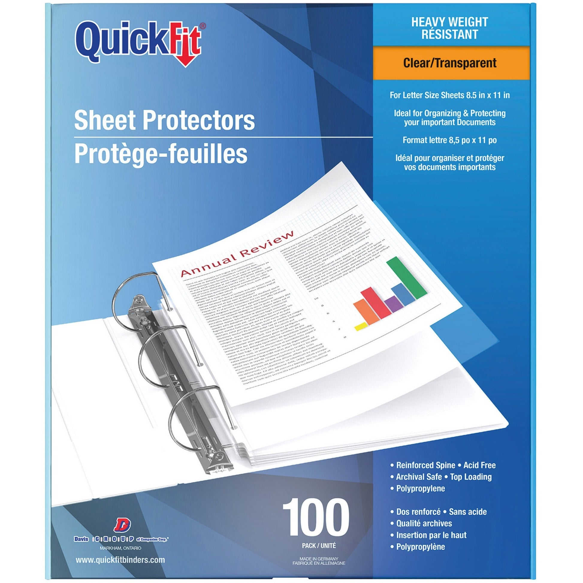 Davis Group Sheet Protector