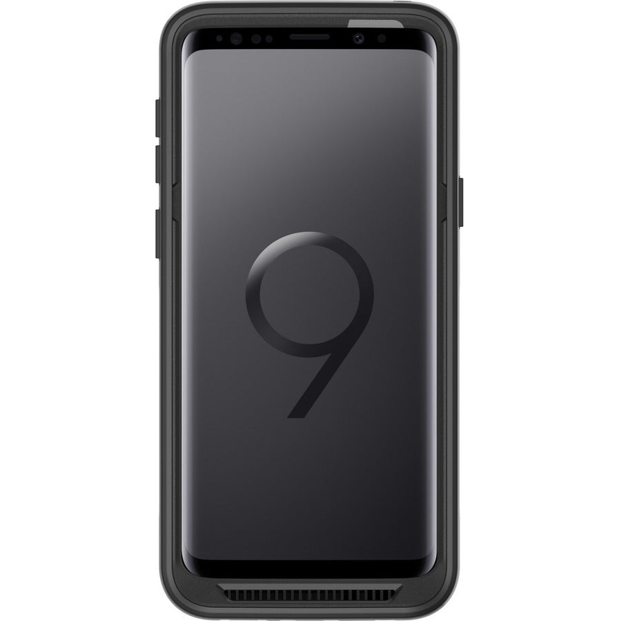 OtterBox Defender Rugged Carrying Case (Holster) Samsung Galaxy S9 Smartphone - Black - 77-57814