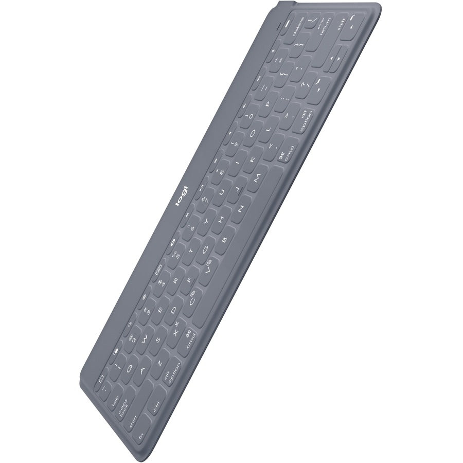 Keys-To-Go Super-Slim and Super-Light Bluetooth Keyboard for iPhone, iPad, and Apple TV - Stone - 920-008918
