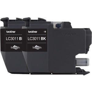 Brother LC30112PKS Original Standard Yield Inkjet Ink Cartridge - Black - 2 / Pack