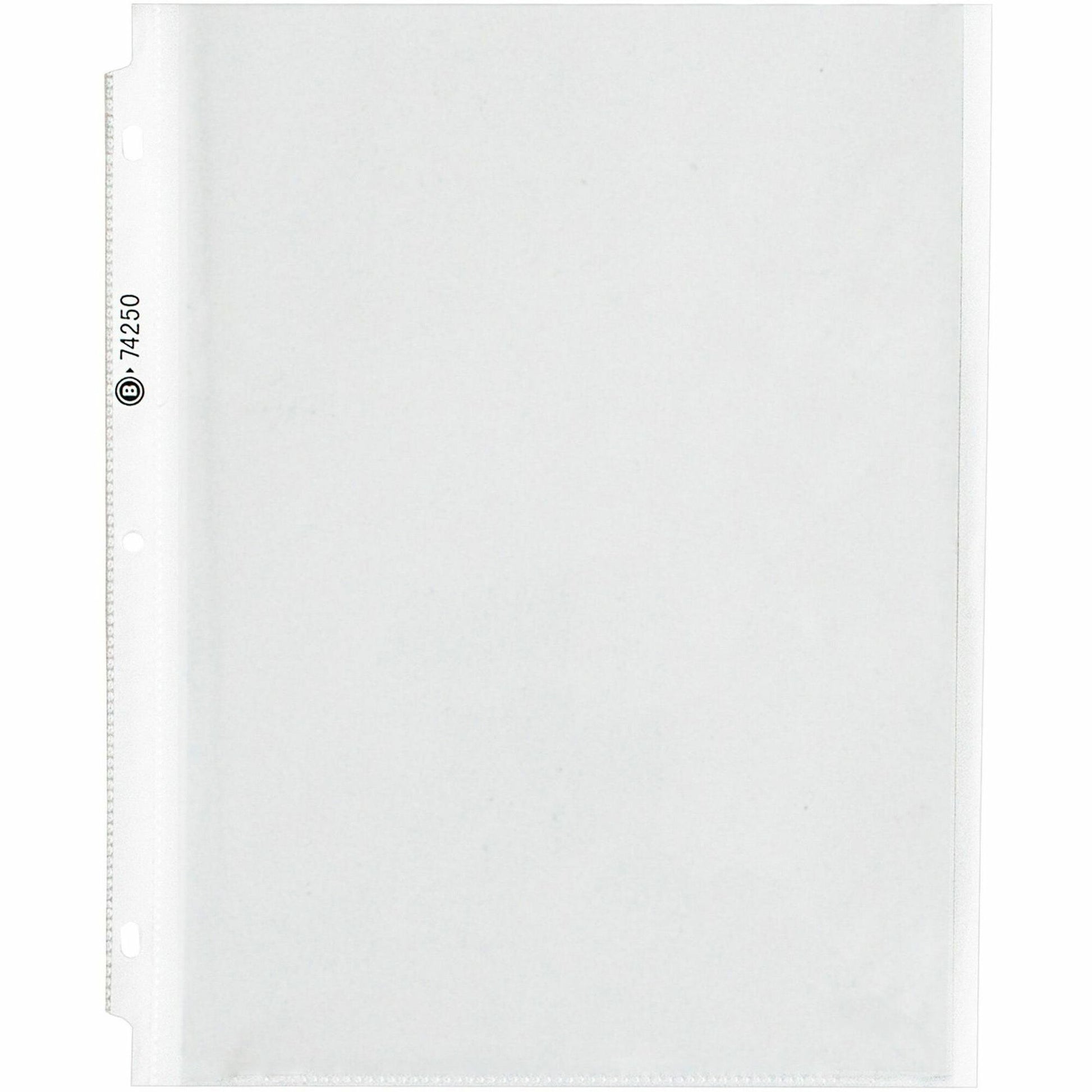 Business Source Heavy-duty Sheet Protectors
