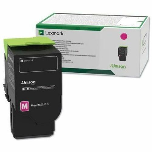 Lexmark Original Extra High Yield Laser Toner Cartridge - Magenta - 1 Each