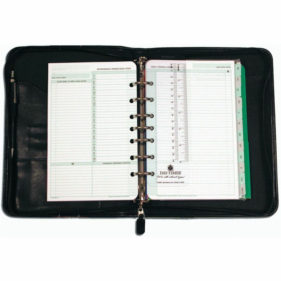 Day-Timer Time Management Starter Set Portable-Size, 3-3/4" x 6-3/4" - 6719968333